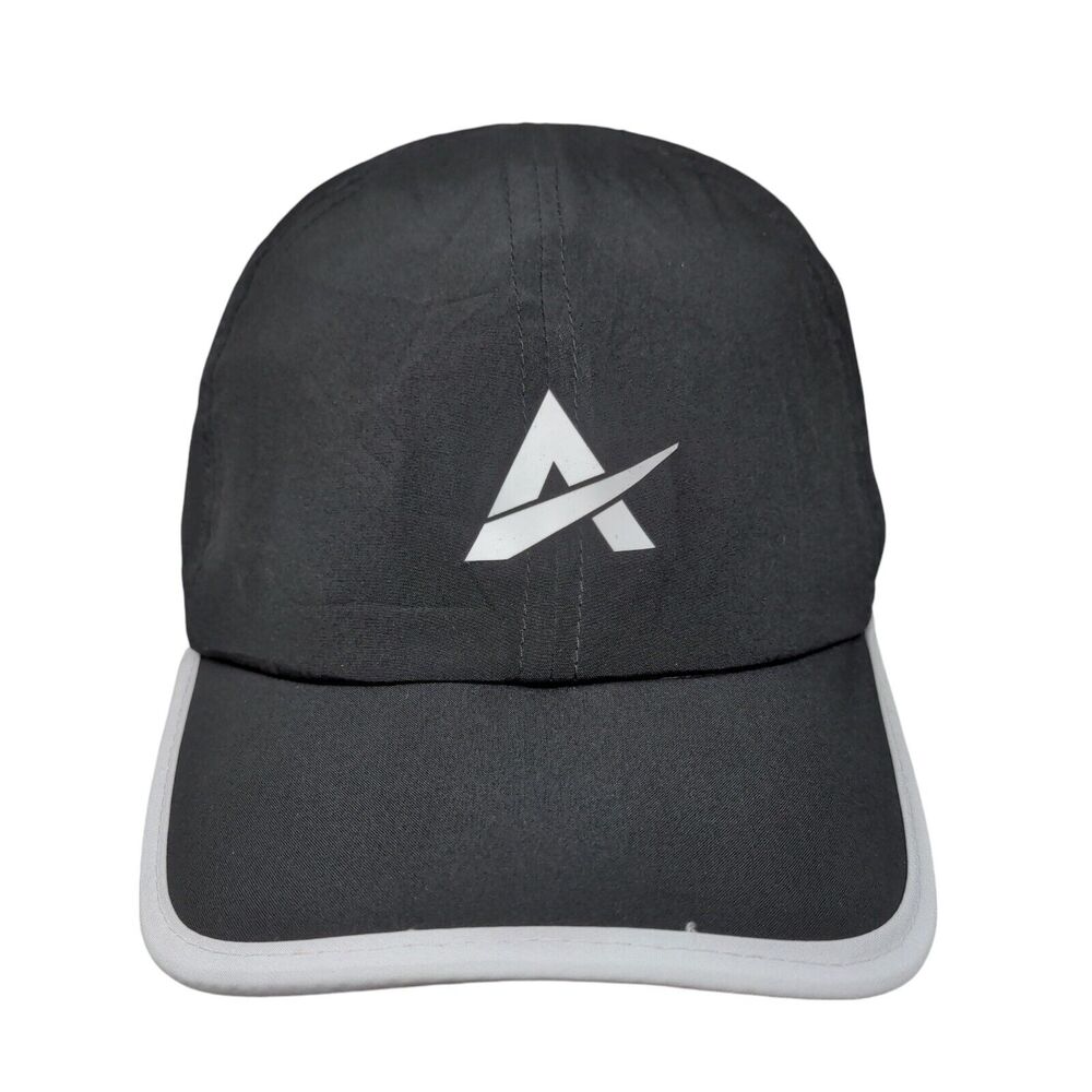 Arctic Cool Strapback Hat Black One Size Adjustable Embroidered Logo